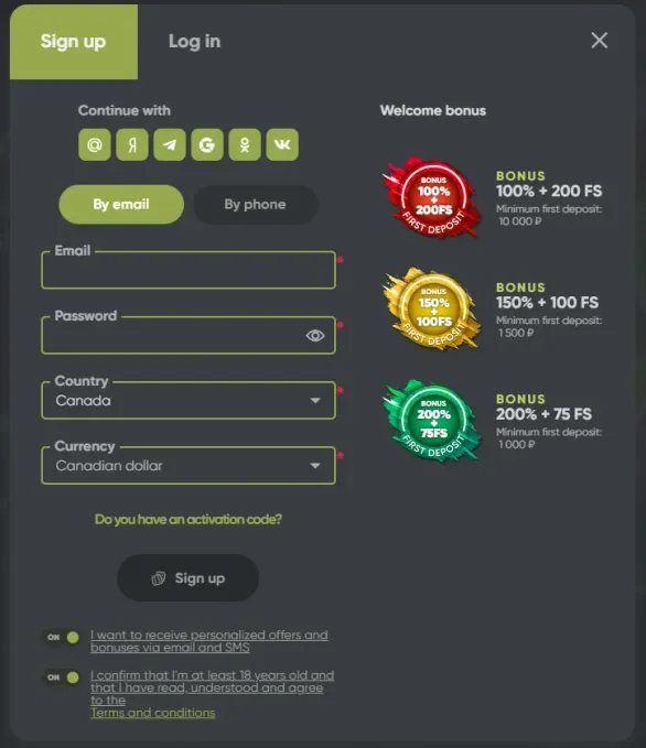 Fresh Casino Login